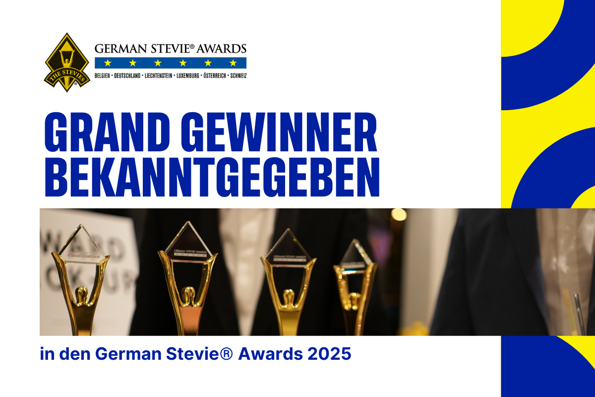 Grand Stevie Gewinner der German Stevie Awards 2025