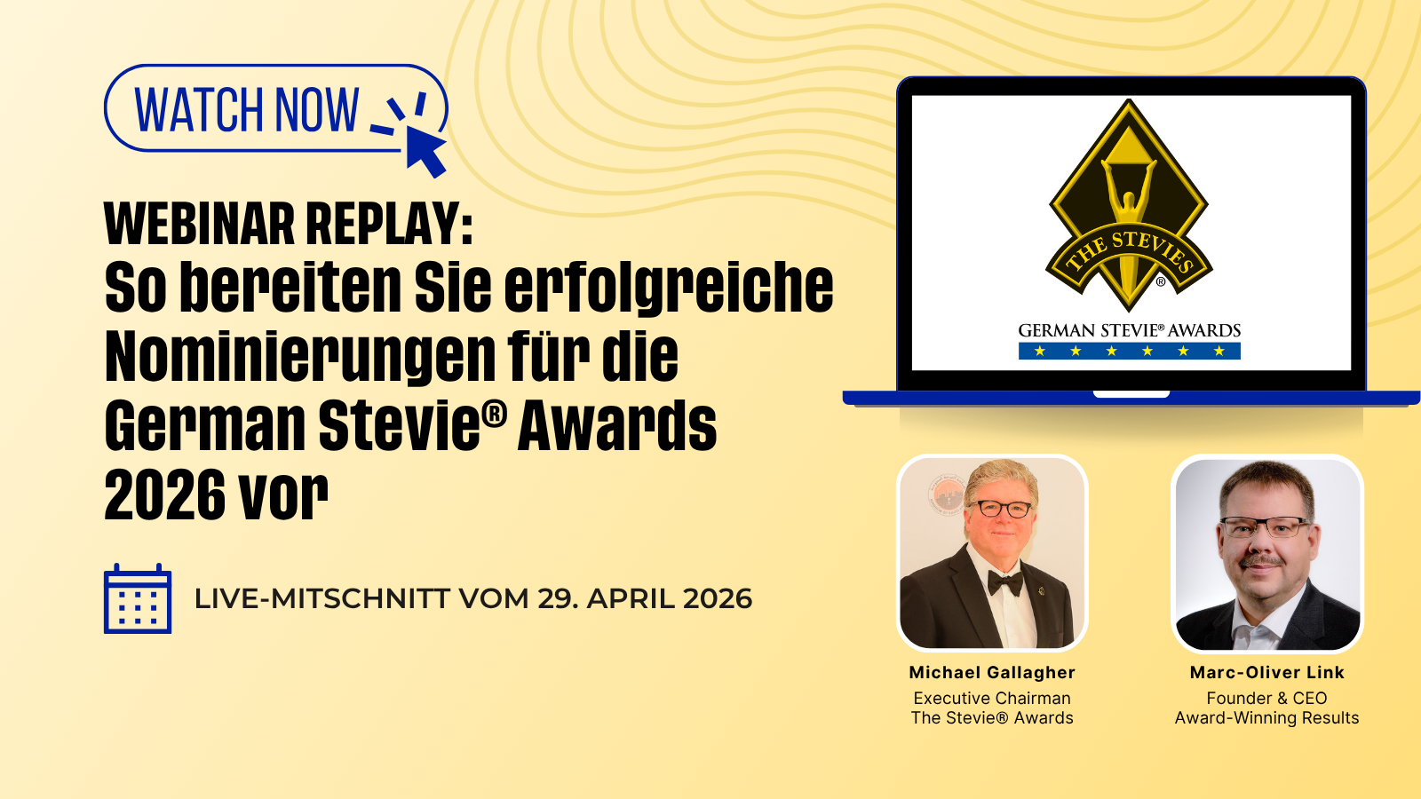 German Stevie Awards Webinar
